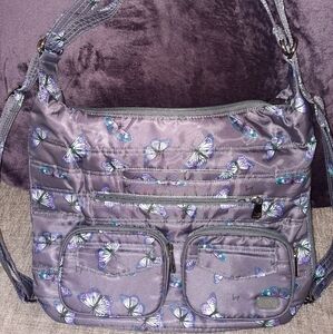 Lug Zipliner Gray Butterflys